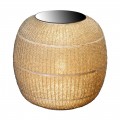 LUCIOLE Silver Floor Lamp - Side view